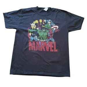 Marvel Advengers Vintage Superheroes Graphic T-Shirt Mens Size Large
